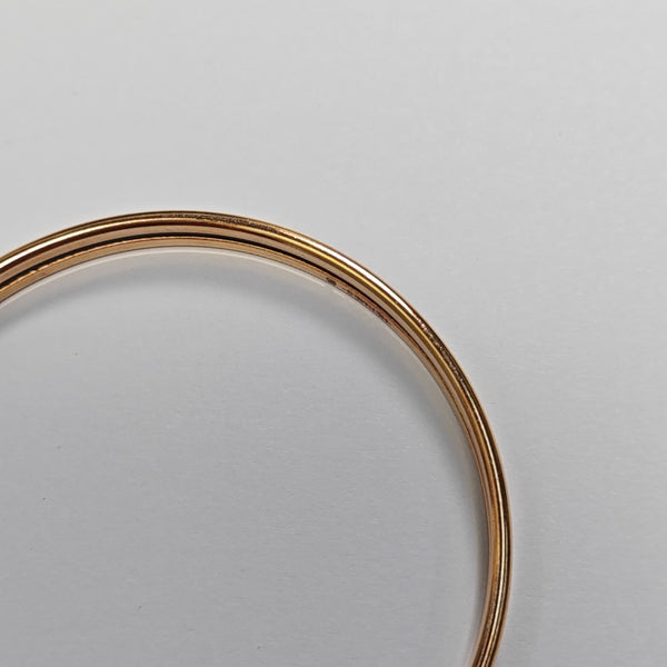 Metal Gold Bangle