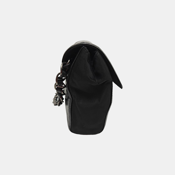 Lambskin Shoulder Bag Black
