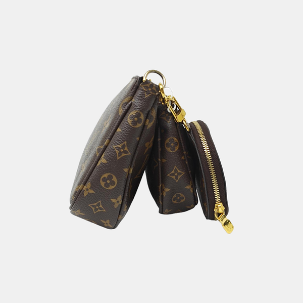 MULTI Monogram Coated Canvas Brown