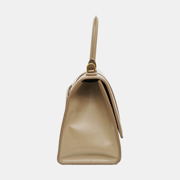 Hourglass S Calfskin Beige