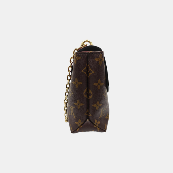 SAINT PLACIDE Monogram Coated Canvas Brown
