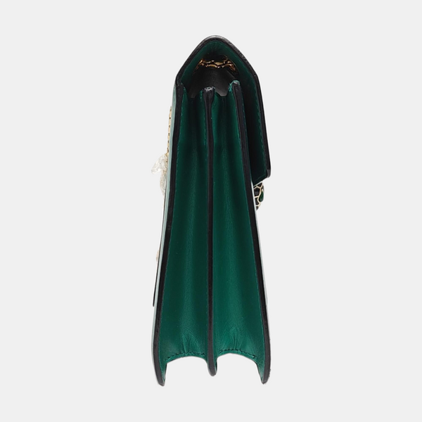 SERPENTI FOREVER Medium Calfskin Green