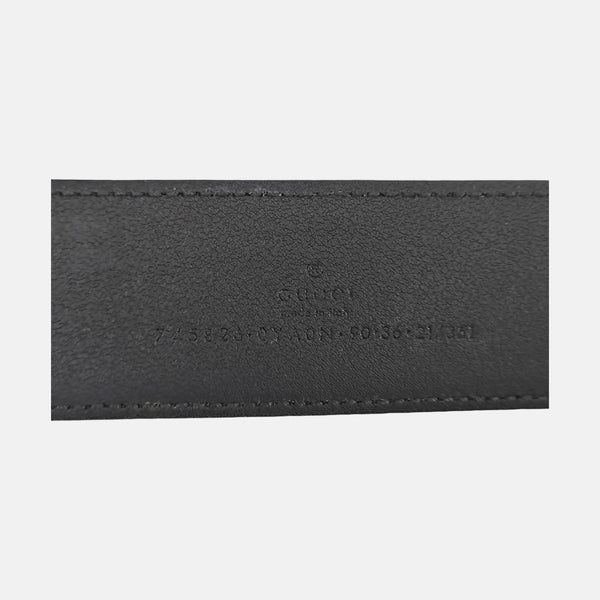 Leather Belt Black