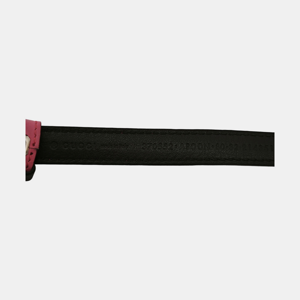 Leather Belt Red