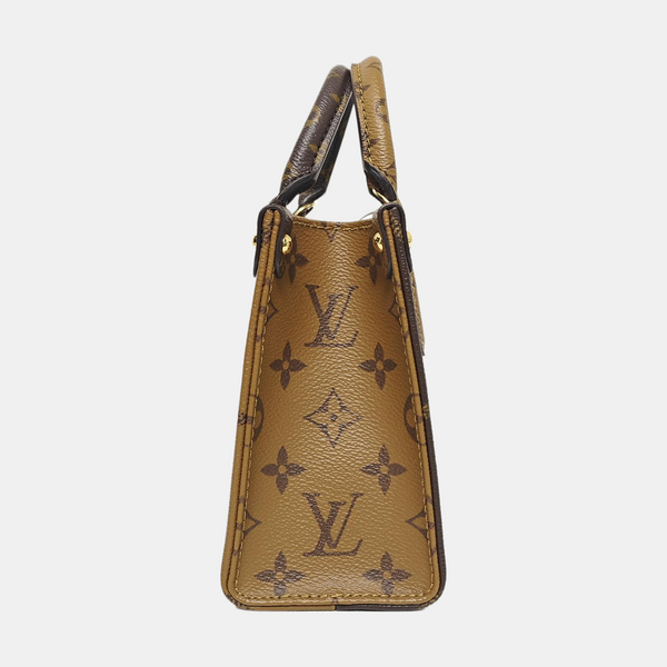 ONTHEGO BB Monogram Coated Canvas Brown