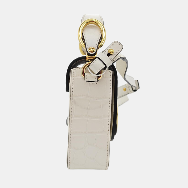 Chloé C Mini Calfskin White