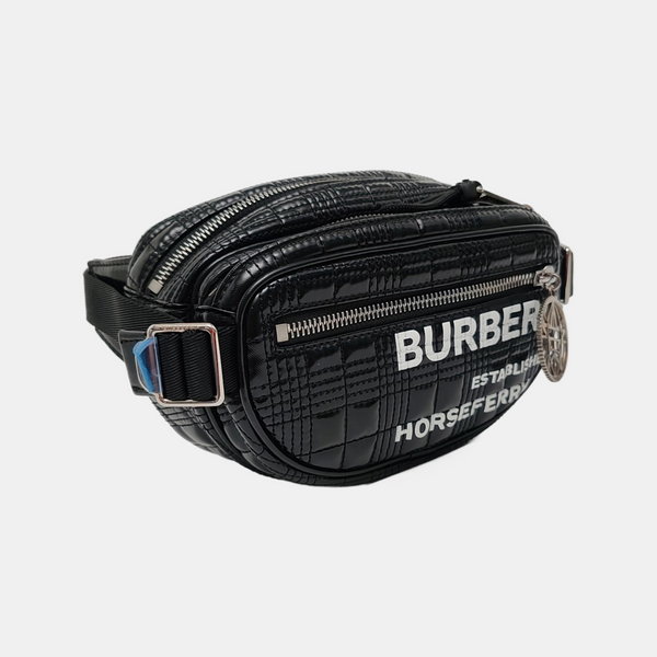 Horseferry Quilted Canvas Black
