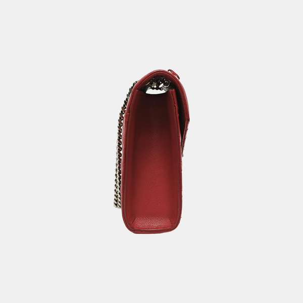 ENVELOPE Medium Quilted Calfskin Red