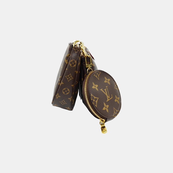 MULTI Monogram Coated Canvas Brown