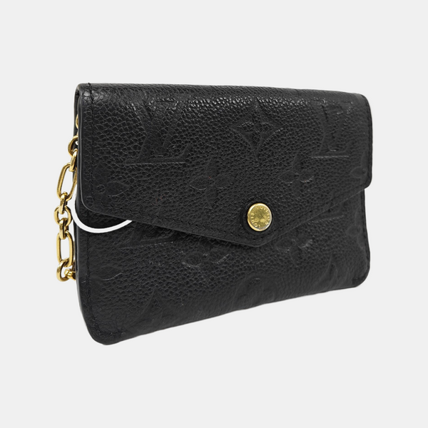 Calfskin Key Pouch Black