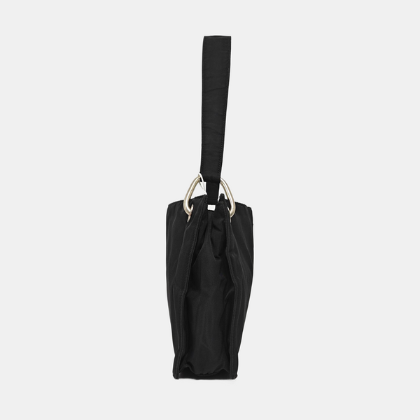 Nylon Shoulder Bag Black
