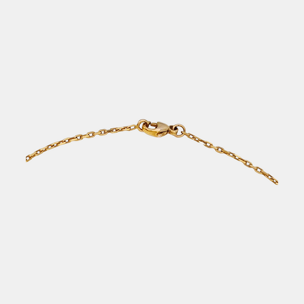 Pop H Metal Gold Necklace