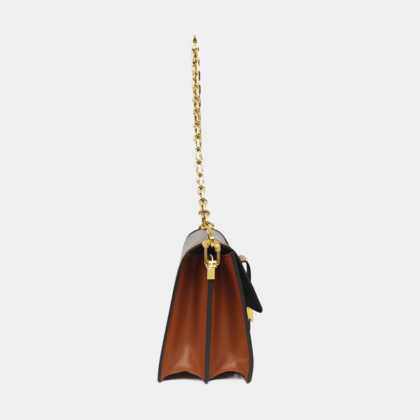 DAUPHINE MM Monogram Coated Canvas Brown
