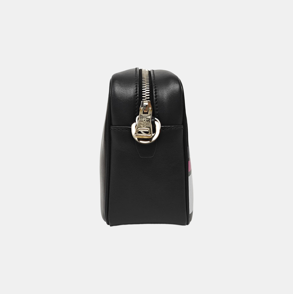Calfskin Shoulder Bag Black