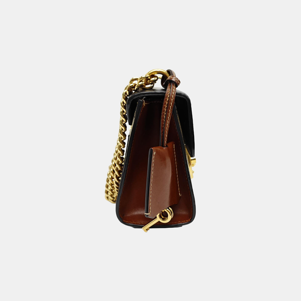 Padlock Small Monogram Coated Canvas Multicolor