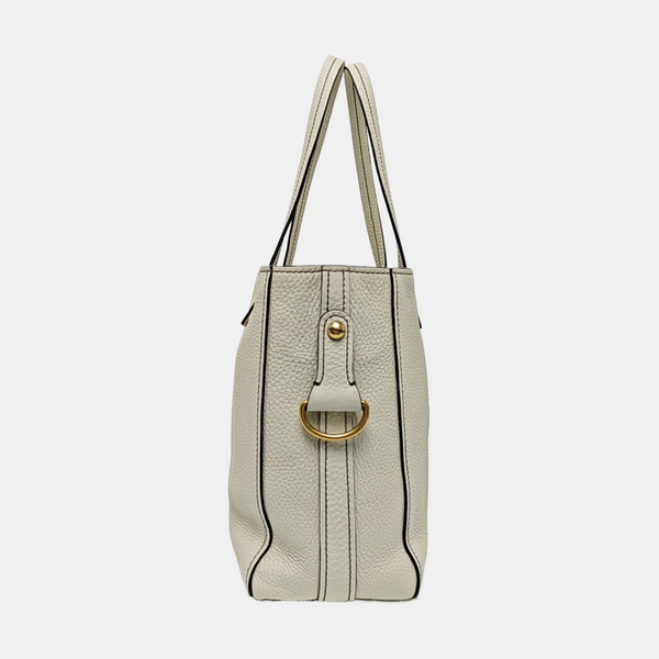 Calfskin Tote Bag White