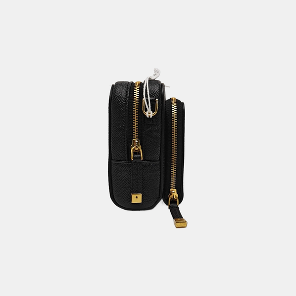 Calfskin Shoulder Bag Black