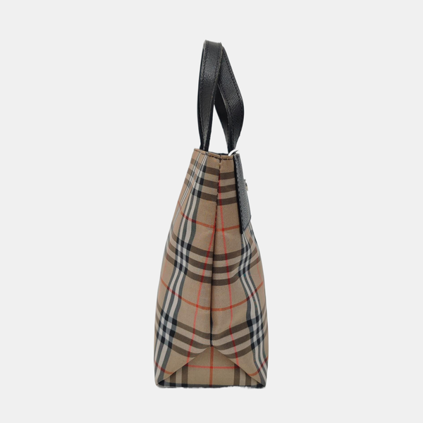 Nylon Top Handle Bag Multicolor