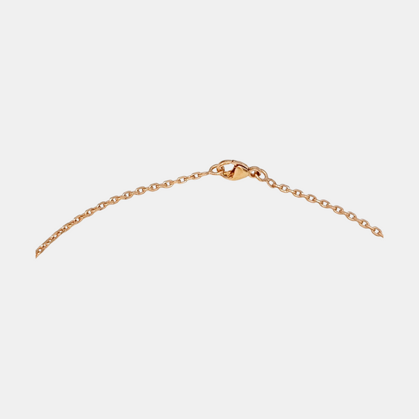 Pop H Metal Rose Gold Necklace