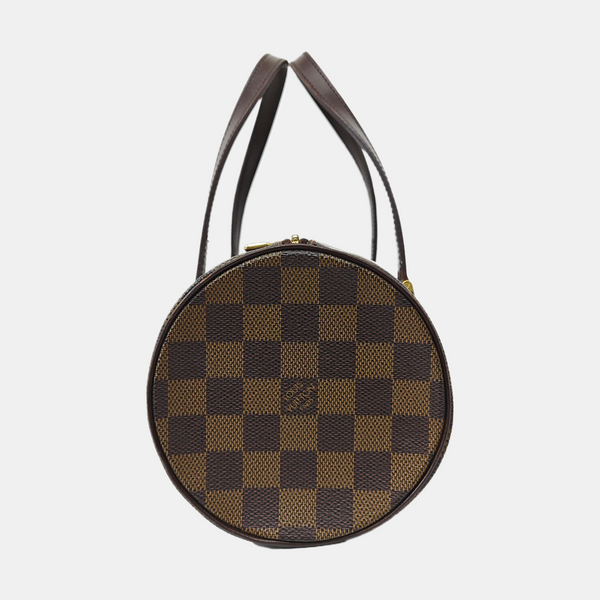 PAPILLON 26 Damier Ebene Coated Canvas Brown
