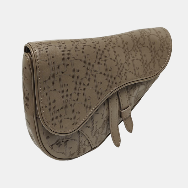 Saddle Mini Calfskin Brown