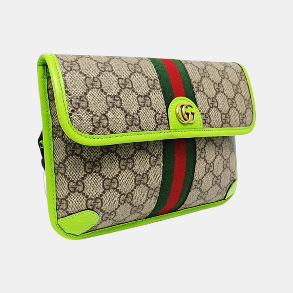 Neo Vintage Small Monogram Coated Canvas Beige