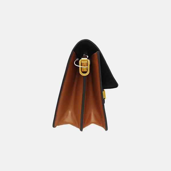 DAUPHINE MM Monogram Coated Canvas Brown