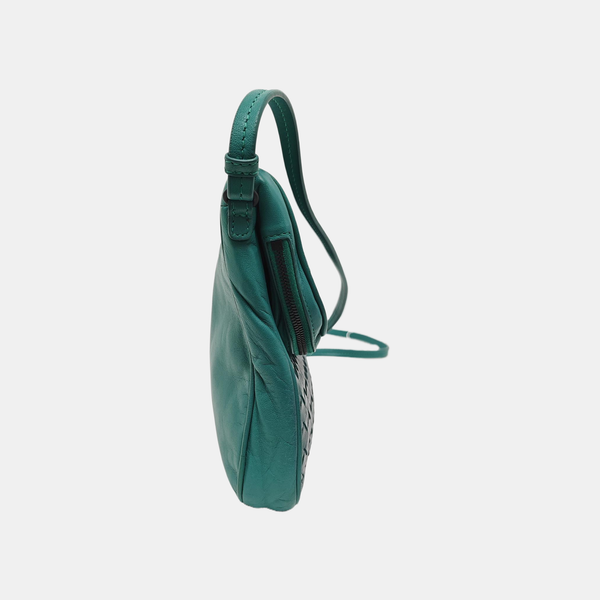 Calfskin Shoulder Bag Green