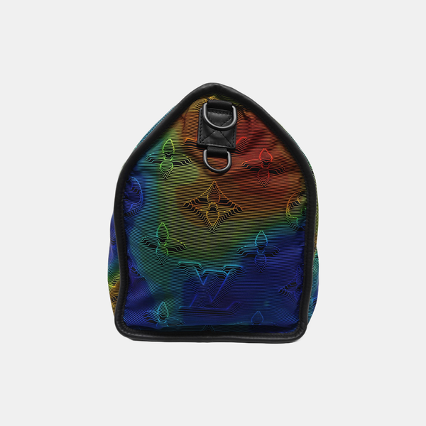 KEEPALL 50 Monogram Fabric Multicolor