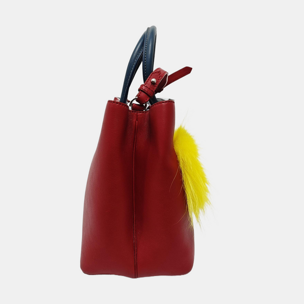 2 Jours Small Calfskin Red