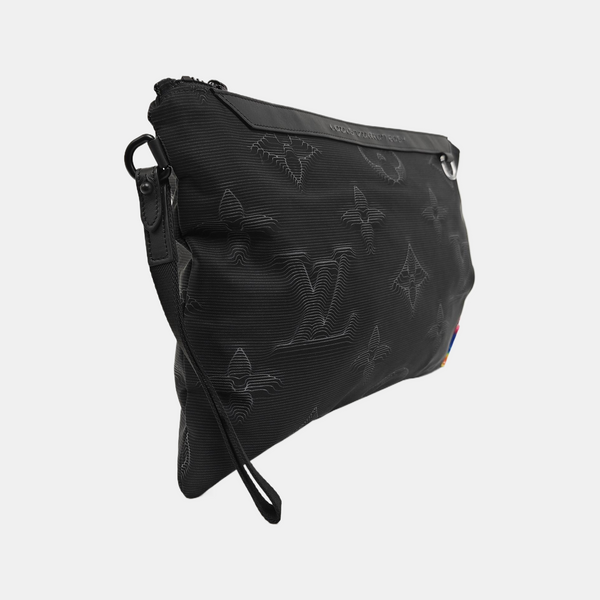 LOUIS VUITTON 2054 Monogram Fabric Black