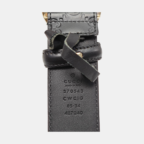 Leather Belt Black