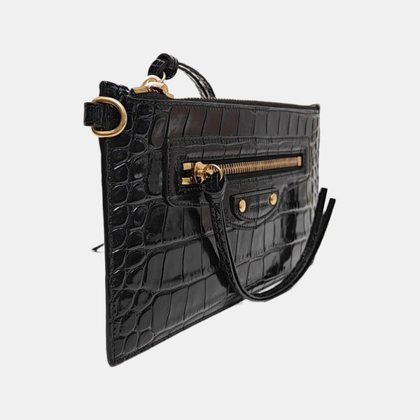 Calfskin Clutch Black