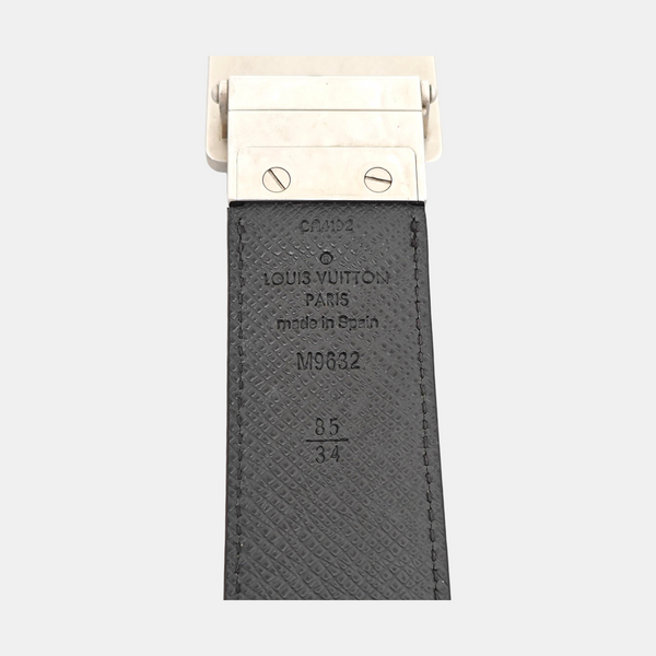 Coated Canvas Belt Black
