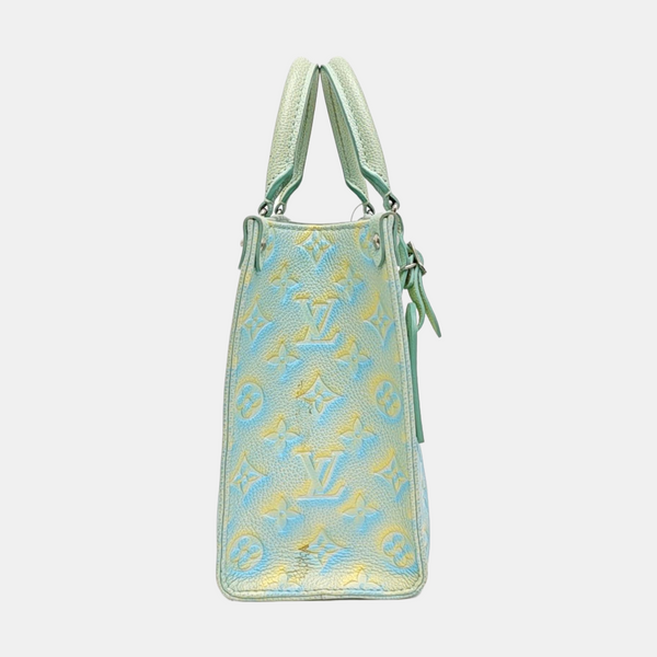 ONTHEGO PM Monogram Calfskin Green