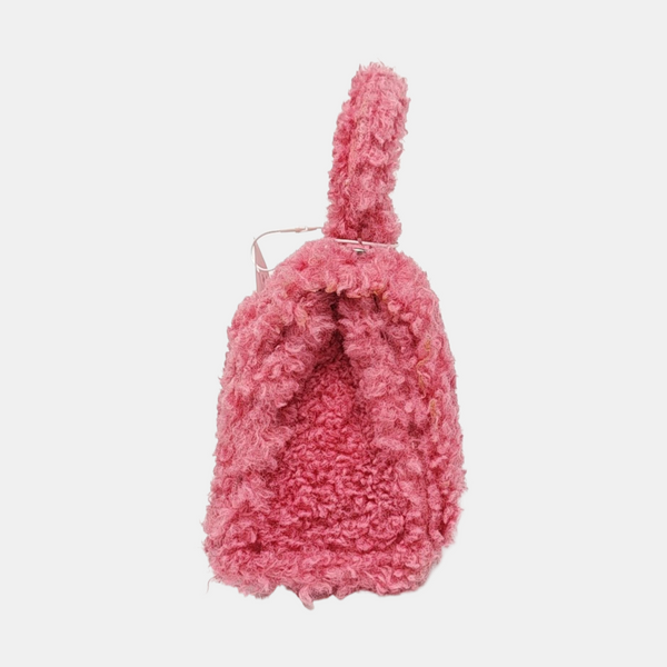 Hourglass Mini Sheepskin Pink