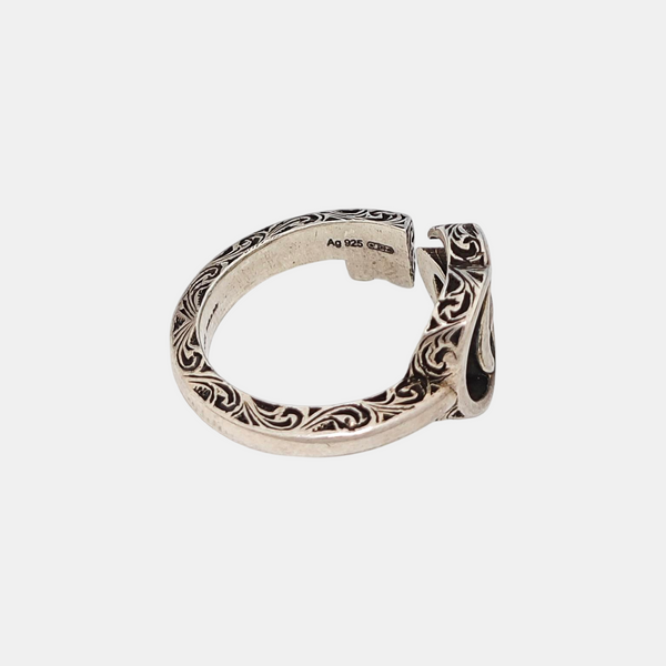 925 Sterling Silver Ring HK 15