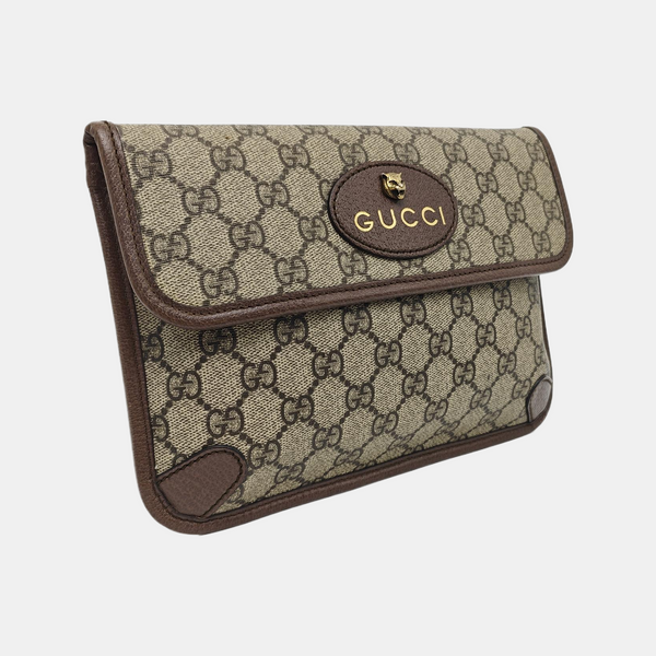 Neo Vintage Monogram Coated Canvas Beige