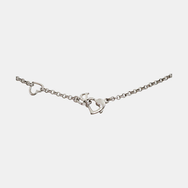 CD Swing Metal Silver Necklace
