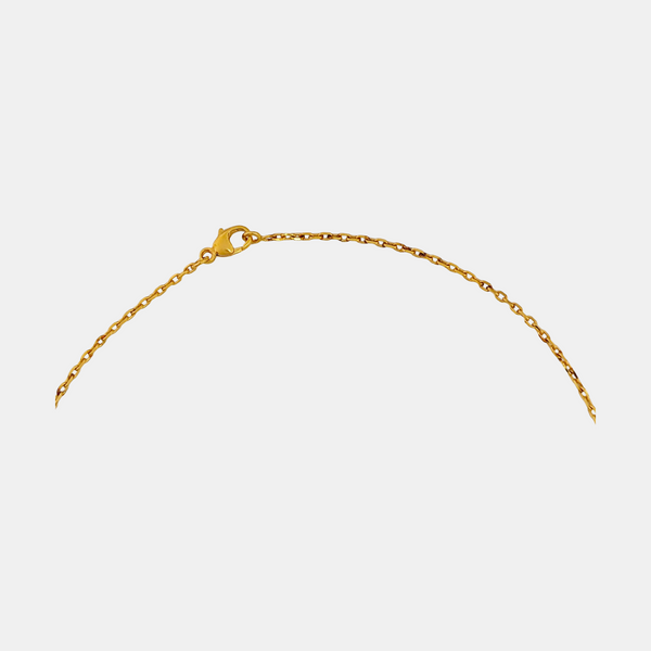 Pop H Metal Gold Necklace