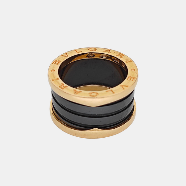 B.ZERO1 18k Rose Gold Ring EU 50