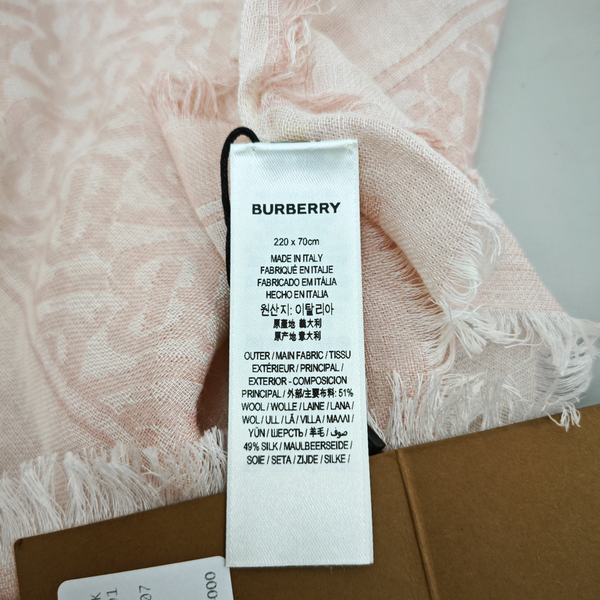 Wool Scarf Pink
