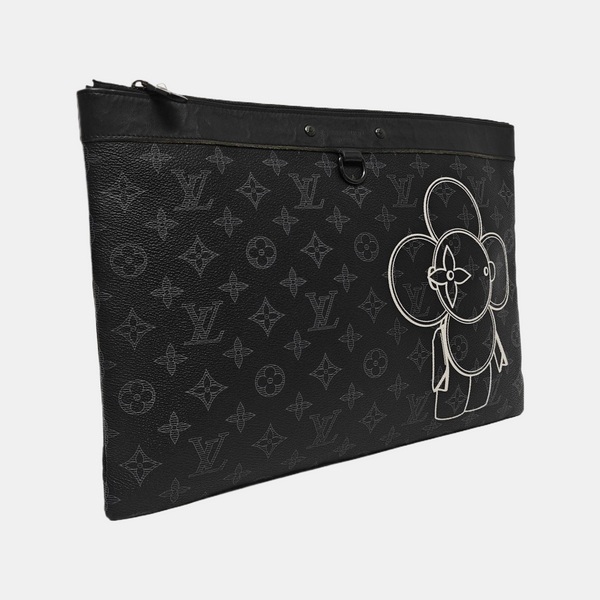 APOLLO GM Monogram Coated Canvas Black