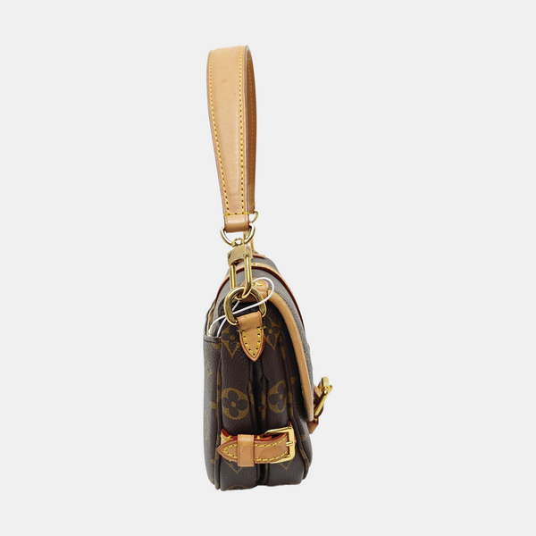 SAUMUR BB Lona Monogram Revestida Marrón