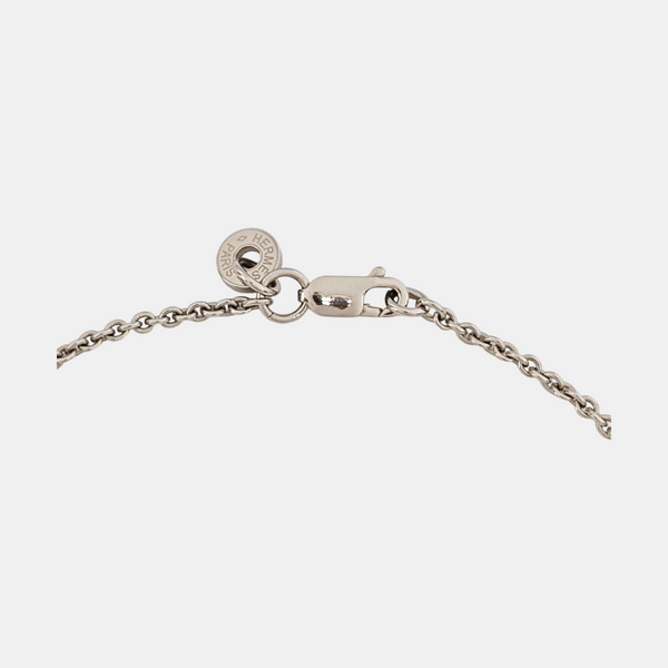 Cor H Cor Baroque Metal Silver Necklace