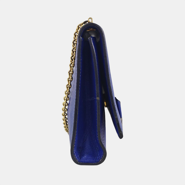 Ginny Calfskin Blue
