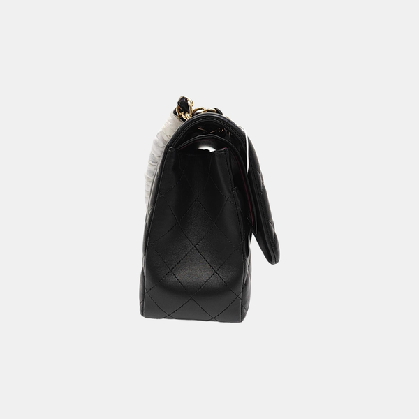 CLASSIC FLAP Jumbo Quilted Lambskin Black