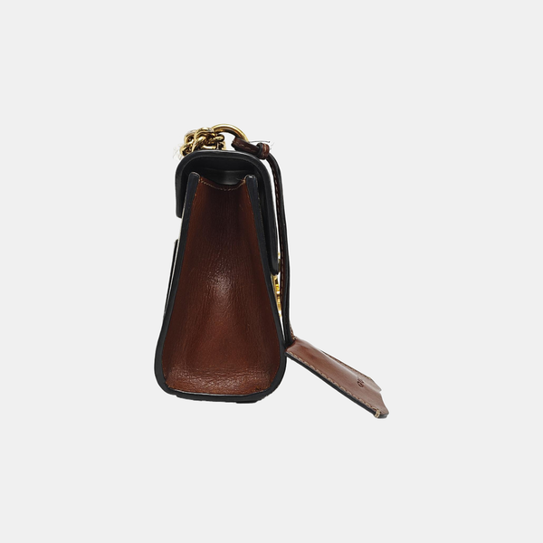 Padlock Small Monogram Coated Canvas Multicolor