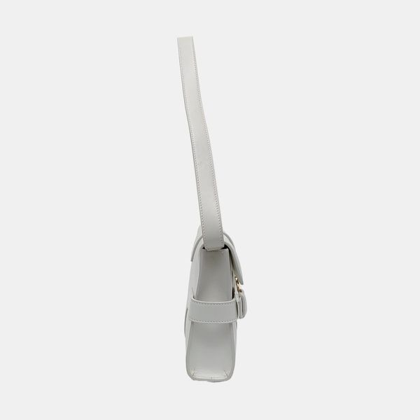 Calfskin Shoulder Bag White