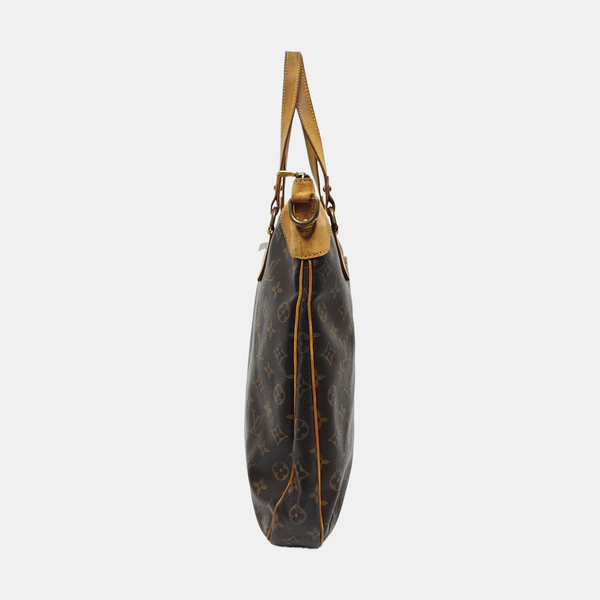 ODEON Monogram Coated Canvas Brown